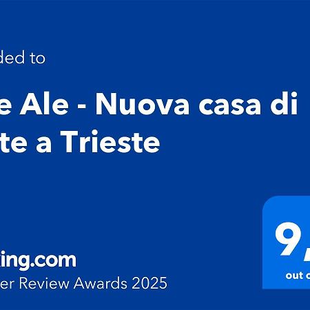Due Ale - Nuova Casa Di Corte A Триест Екстериор снимка